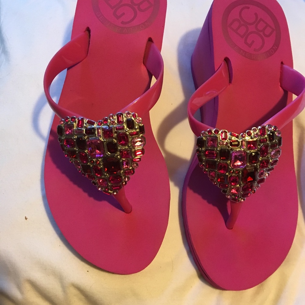 BCBG Wedge Sandals